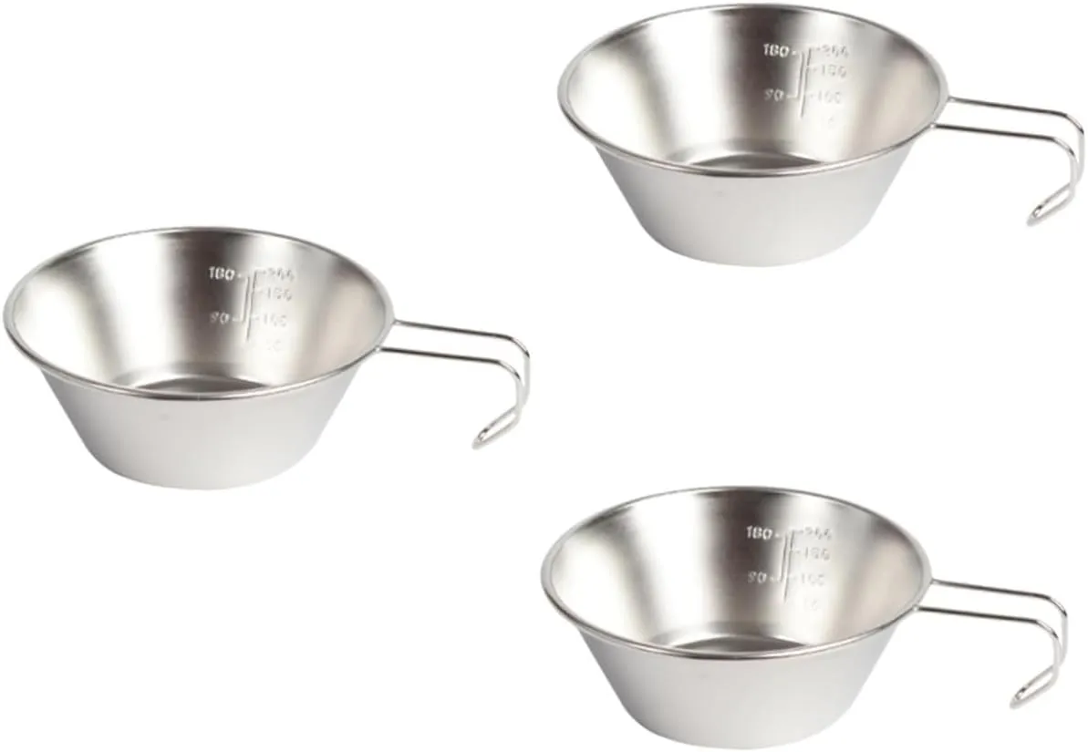 Camping Cookware Cups Outdoor Camping Foldable Bowl Portable Water Camping Accessories Camping Mug