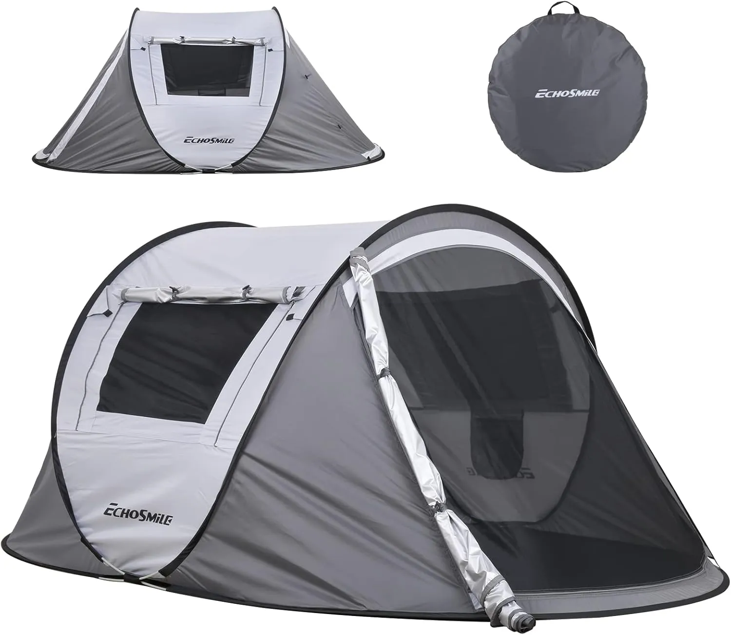 Camping Dome Tent is Suitable for 2/3/4/5 People, Waterproof, Spacious, Portable Backpack Tent, Suitable for Outdoor Camping/Hiking and Outdoor, Portable Tent
