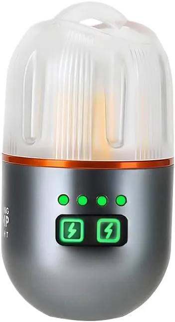 Camping Lights, Tents, Night Lights, high Brightness, Multiple Modes, USB Rechargeable Magnetic Suction, Strong Light, Long-Range, Mini Portable Small Flashlight (Gun Color)