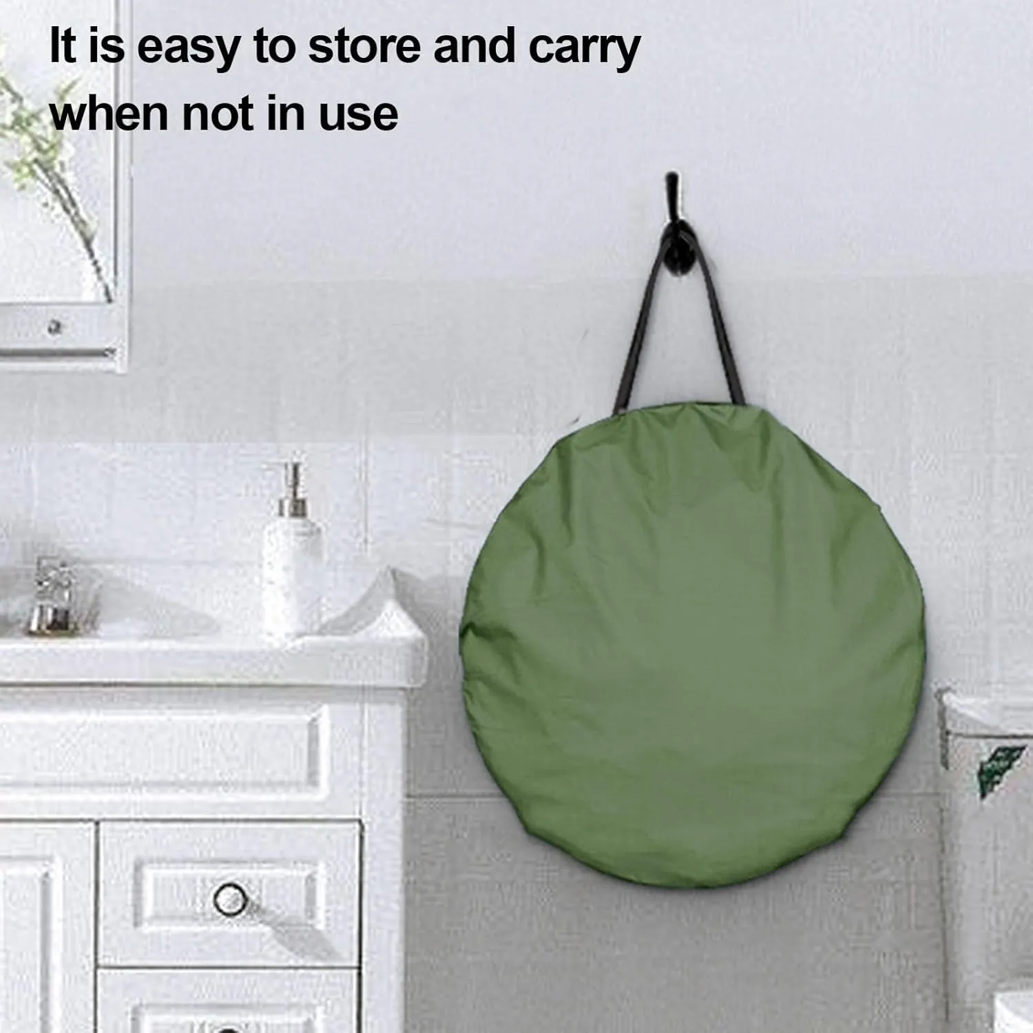 Camping Shower Tent, Portable Outdoor Bathroom Toilet Tent with Skylights, Dressing Room Mobile Toilet Instant Mobile Tents Sun Shelter Privacy Changing Room Tents,UPF 50  Protection