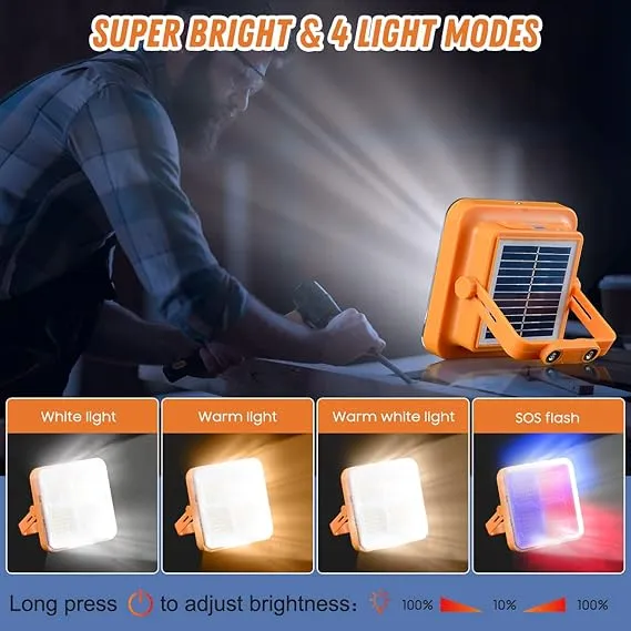 Camping Tailored Outdoor Charged Proactive And Small Emergency Be Super Long Can Hung Use, Up Suitable Solar-Powered (Random With LED Lantern And For color) Endurance, &amp; Tent