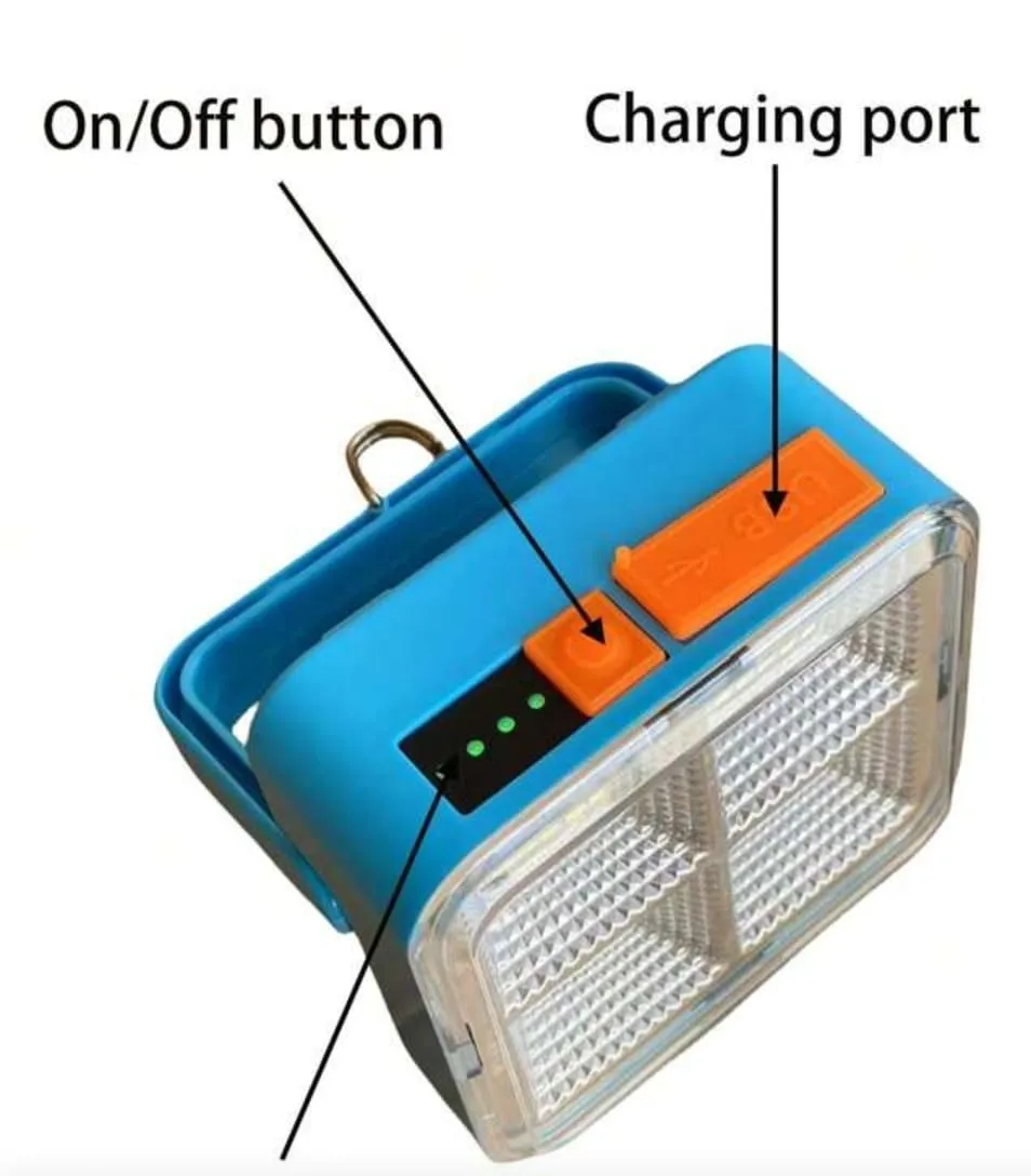 Camping Tailored Outdoor Charged Proactive And Small Emergency Be Super Long Can Hung Use, Up Suitable Solar-Powered (Random With LED Lantern And For color) Endurance, &amp; Tent
