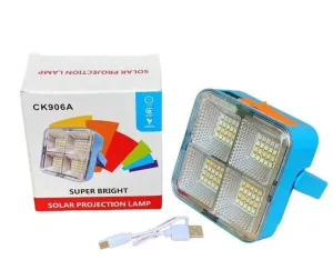 Camping Tailored Outdoor Charged Proactive And Small Emergency Be Super Long Can Hung Use, Up Suitable Solar-Powered (Random With LED Lantern And For color) Endurance, &amp; Tent