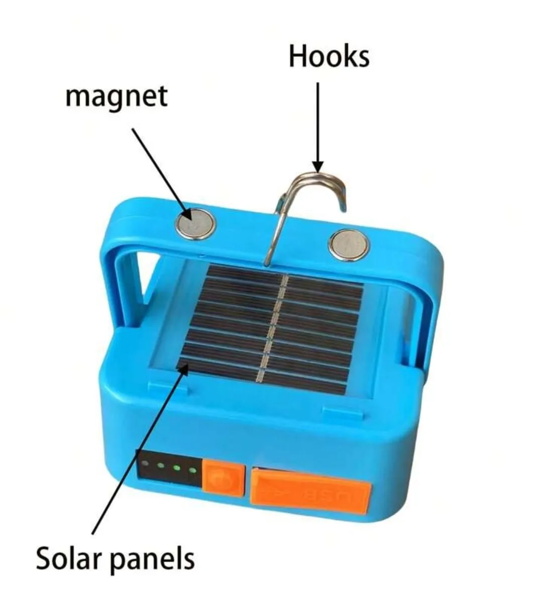 Camping Tailored Outdoor Charged Proactive And Small Emergency Be Super Long Can Hung Use, Up Suitable Solar-Powered (Random With LED Lantern And For color) Endurance, &amp; Tent