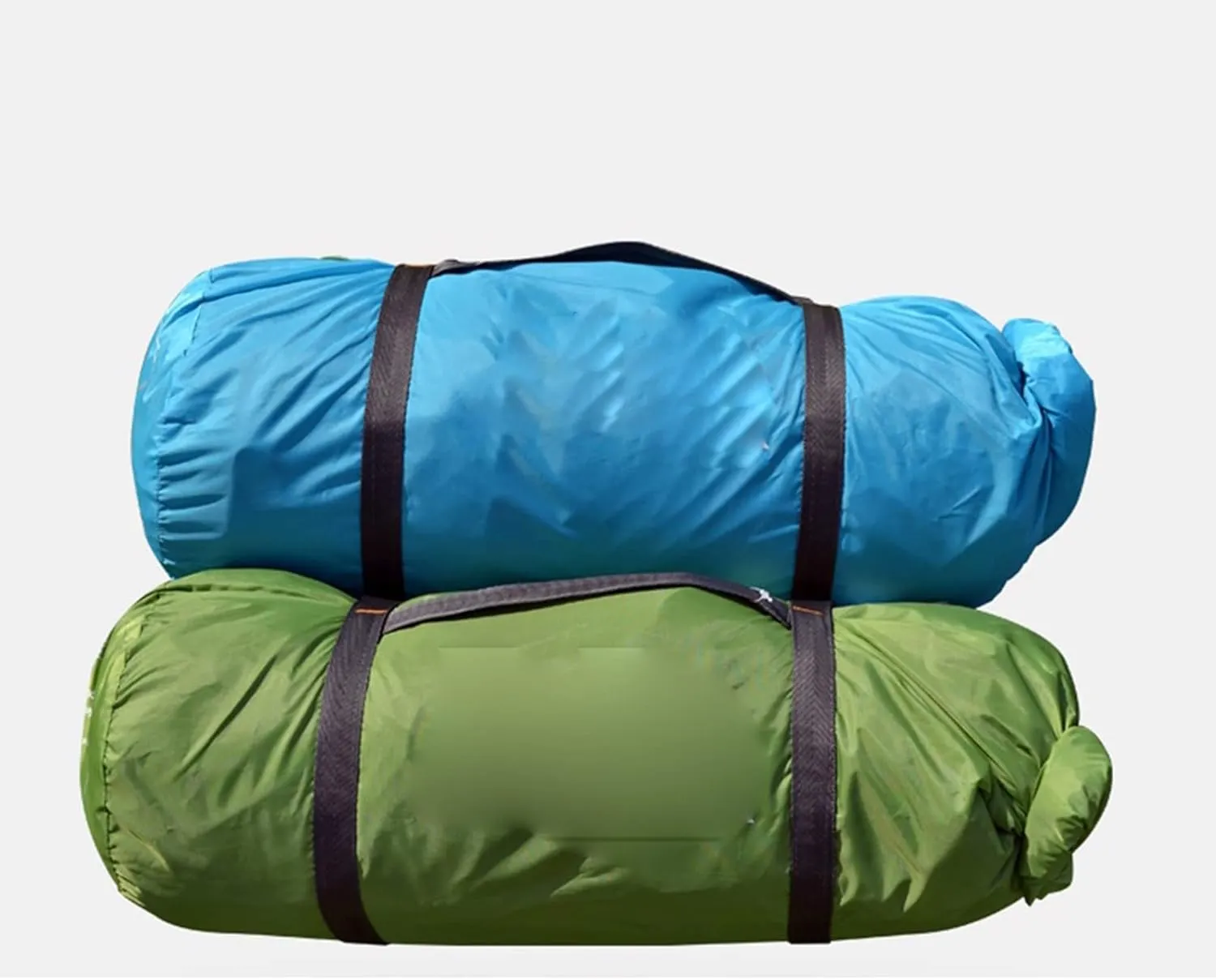 Camping Tent 3-4 Person Family Tent, Lightweight Portable Alumimun Pole Waterproof Anti-Storm Double Layer 4 Season Camping Tent (Color : Blue) (Blue
