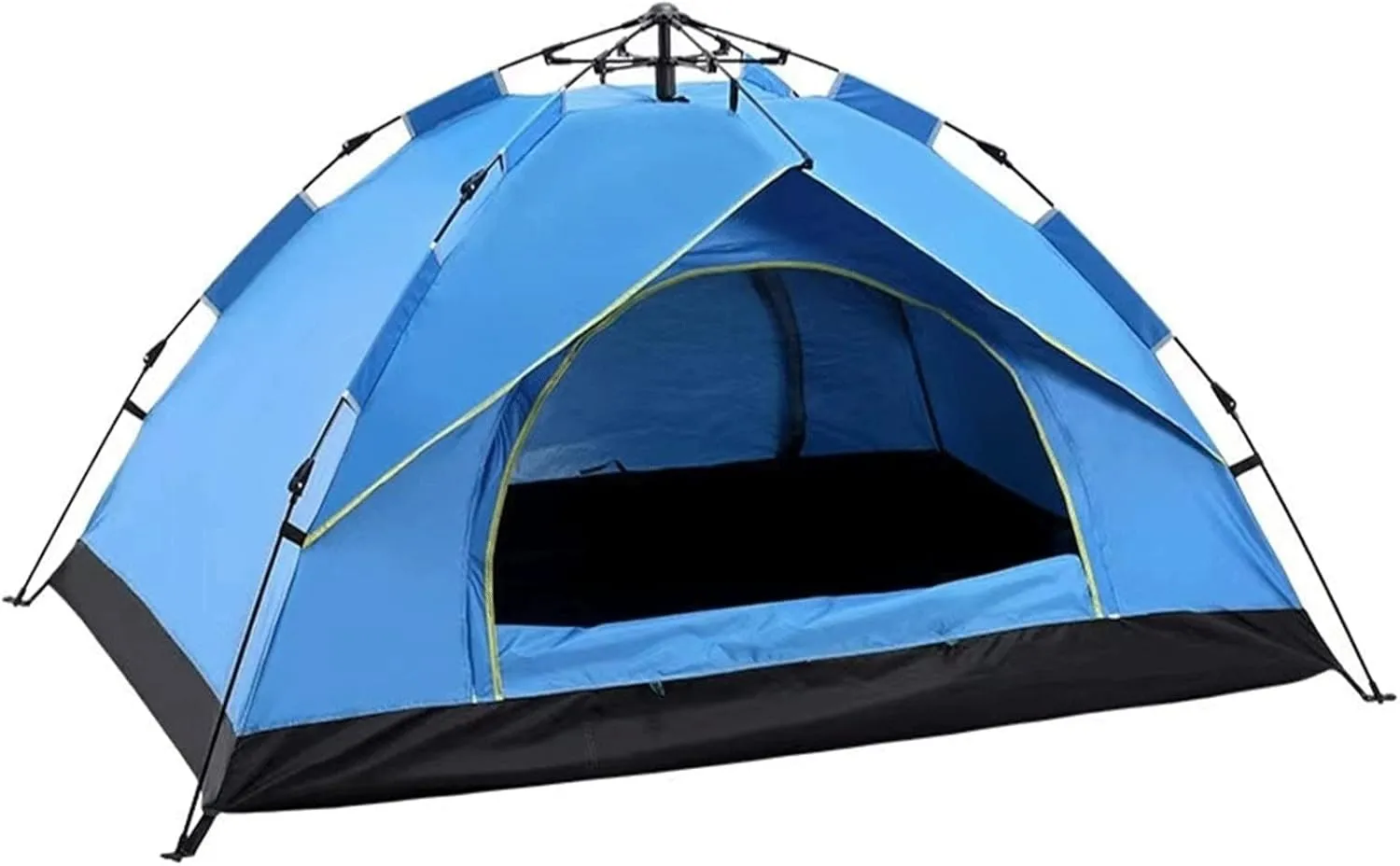 Camping Tent 3-4Person Fully Outdoor Automatic Quick Open Tent Waterproof Tent Camping Family Outdoor Llightweight Instant Setup Tent