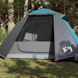 Camping Tent Dome 2-Person Blue Waterproof3,25KG