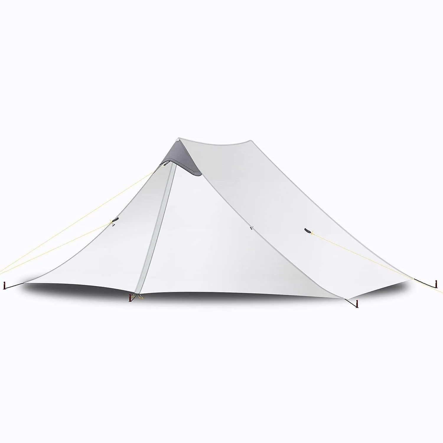 Camping Tent,Ultralight Outdoor Pyramid Tent Camping Teepee Tents, 1 Person/2 Person Backpack Waterproof Double Layer Tent Ideal for Camping, Backpack Hopeful