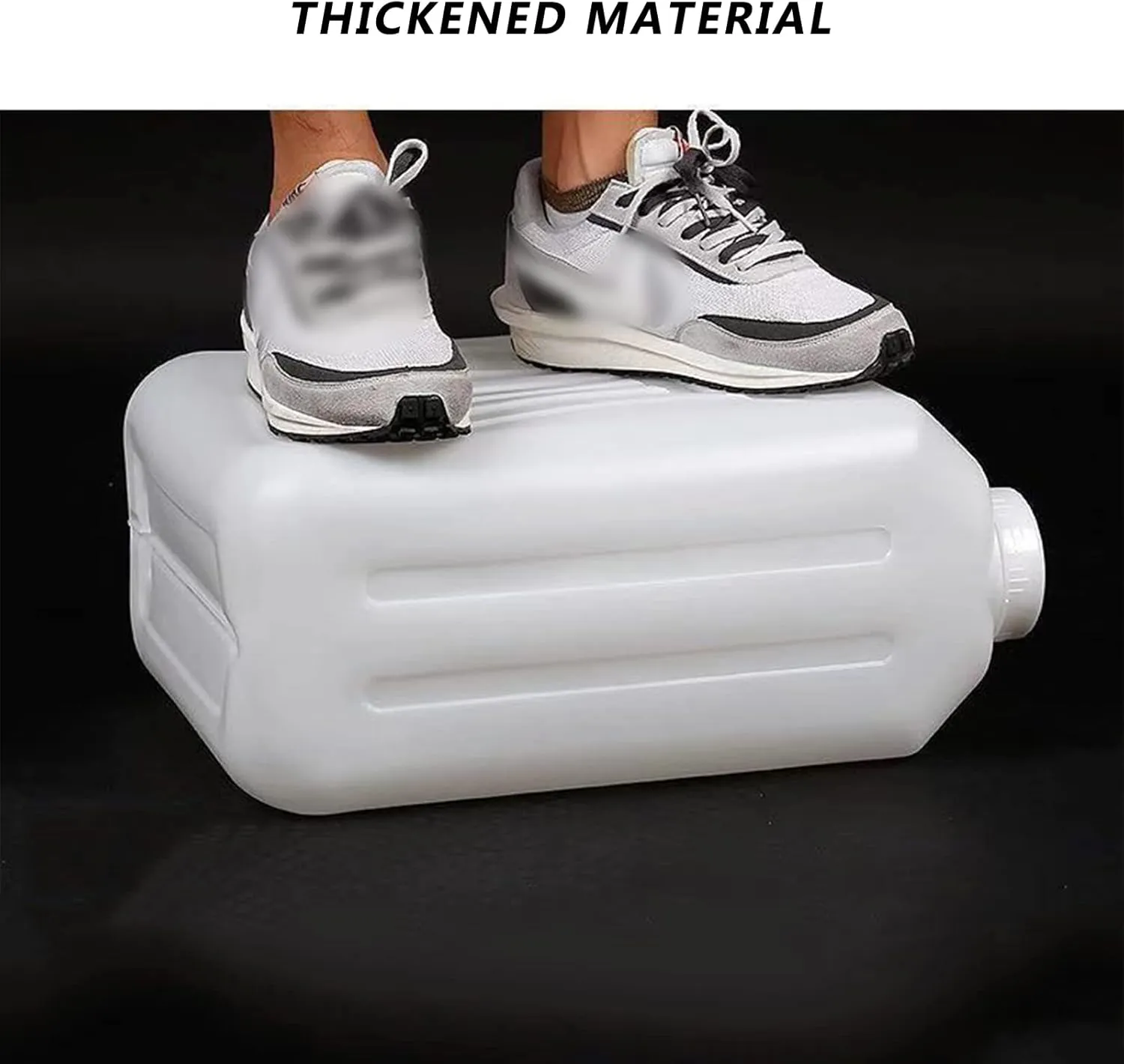 Camping Water Container,Water Container,Water Storage Cube,Portable Large Water Tank,Emergency Water Storage,for Hiking,Camping,Driking,Outdoors,Indoors(25L,白色)