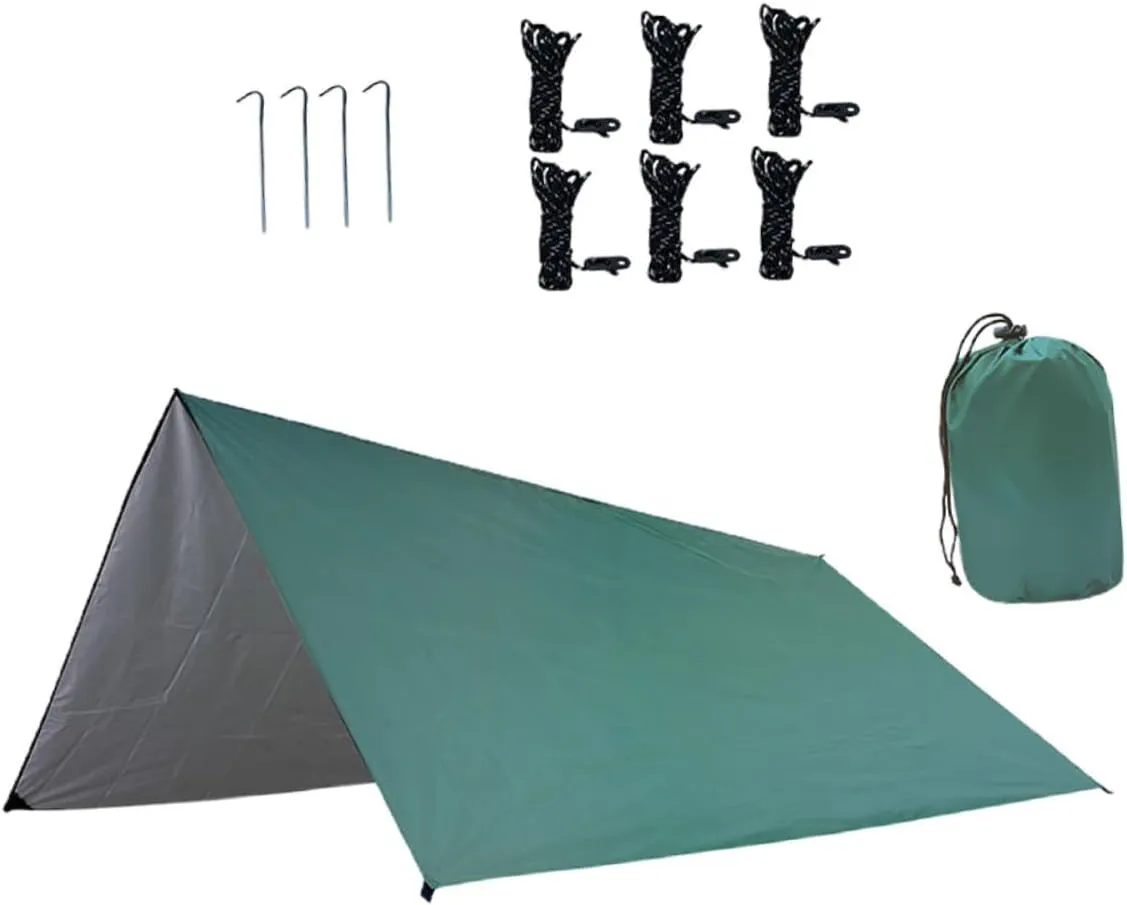 Canopy Tent Single Layer Waterproof Material Compact for Easy Transport Outdoor Camping Essential