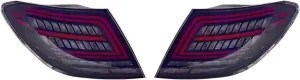 Car Accessories Tail Lamp Taillight ，Compatible With Mercedes Benz Rear Light Sequential Turn Signals(Black)
