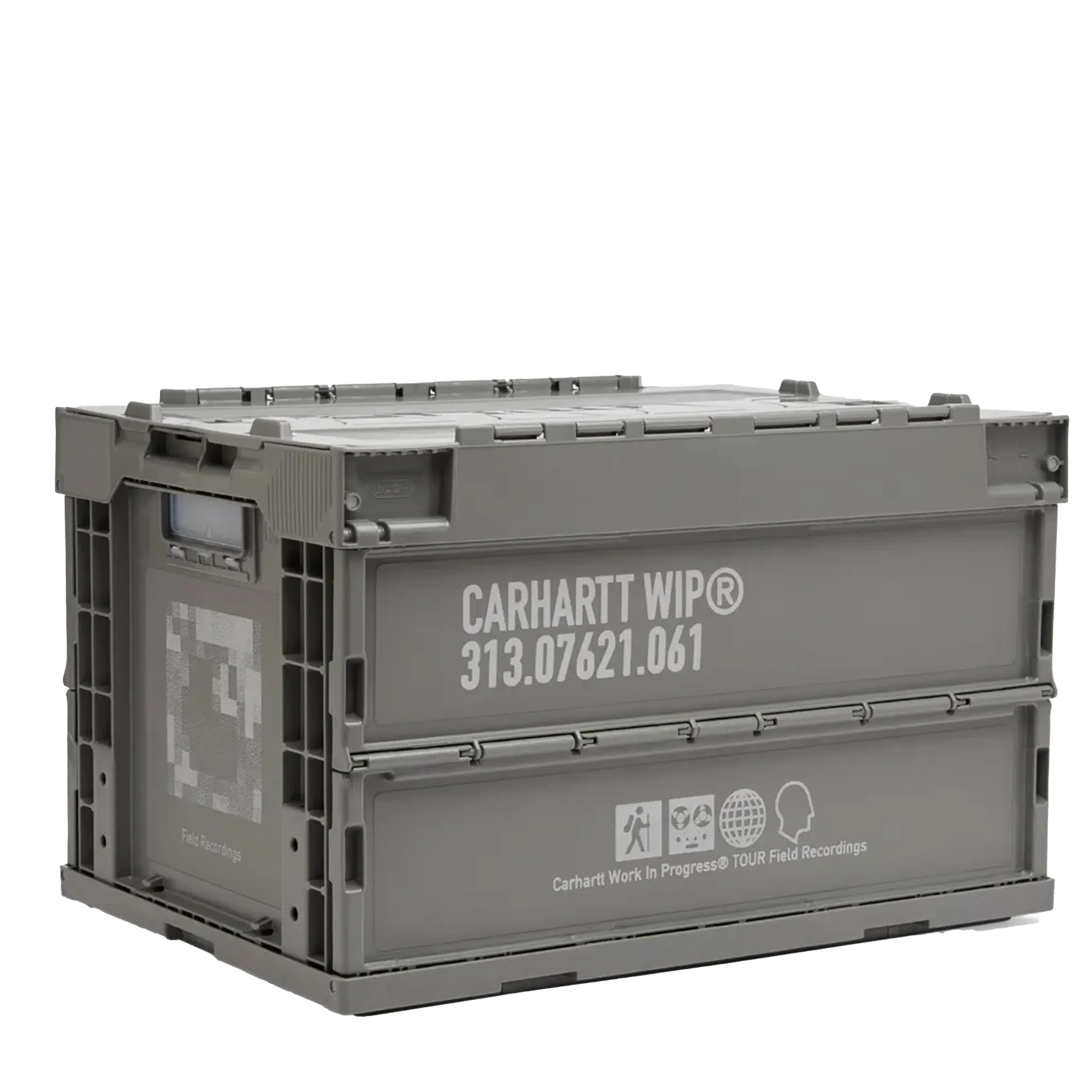 Carhartt WIP Tour Foldable Container Smoke Green / Reflective