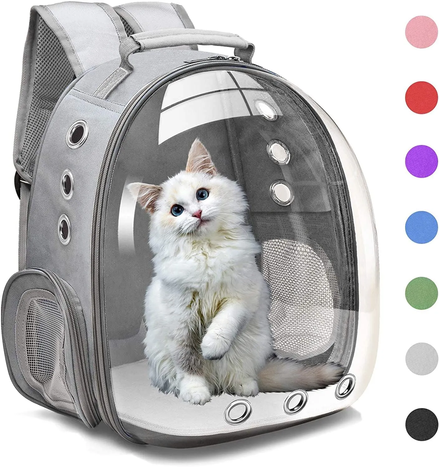 Cat Backpack Carrier Bubble Bag; Small Dog Backpack Carrier for Small Dogs; Space Capsule Pet Carrier Dog Hiking Backpack Airline Approved Travel Carrier