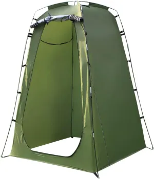 Changing Tent, Pop-Up Changing Tent, 190T 47x47x75 with Zippered Window & Door, Shower with 4 Windproof Rope & 4 Peg, Water & Sun Proof Portable Privacy for Outdoor, Style 2