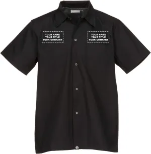 Chef Works Custom Embroidered Mens Utility Cook Shirt