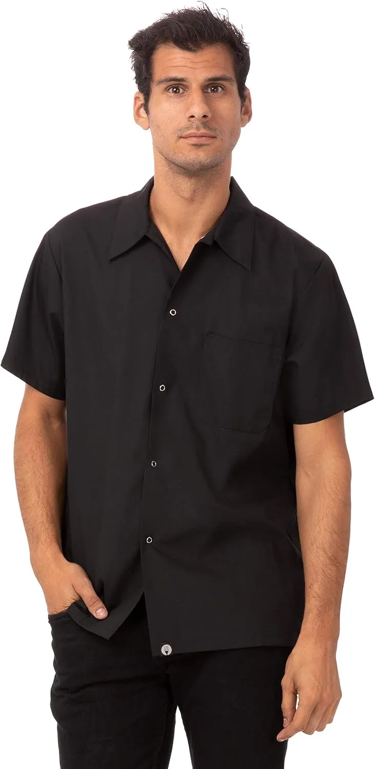 Chef Works Custom Embroidered Mens Utility Cook Shirt