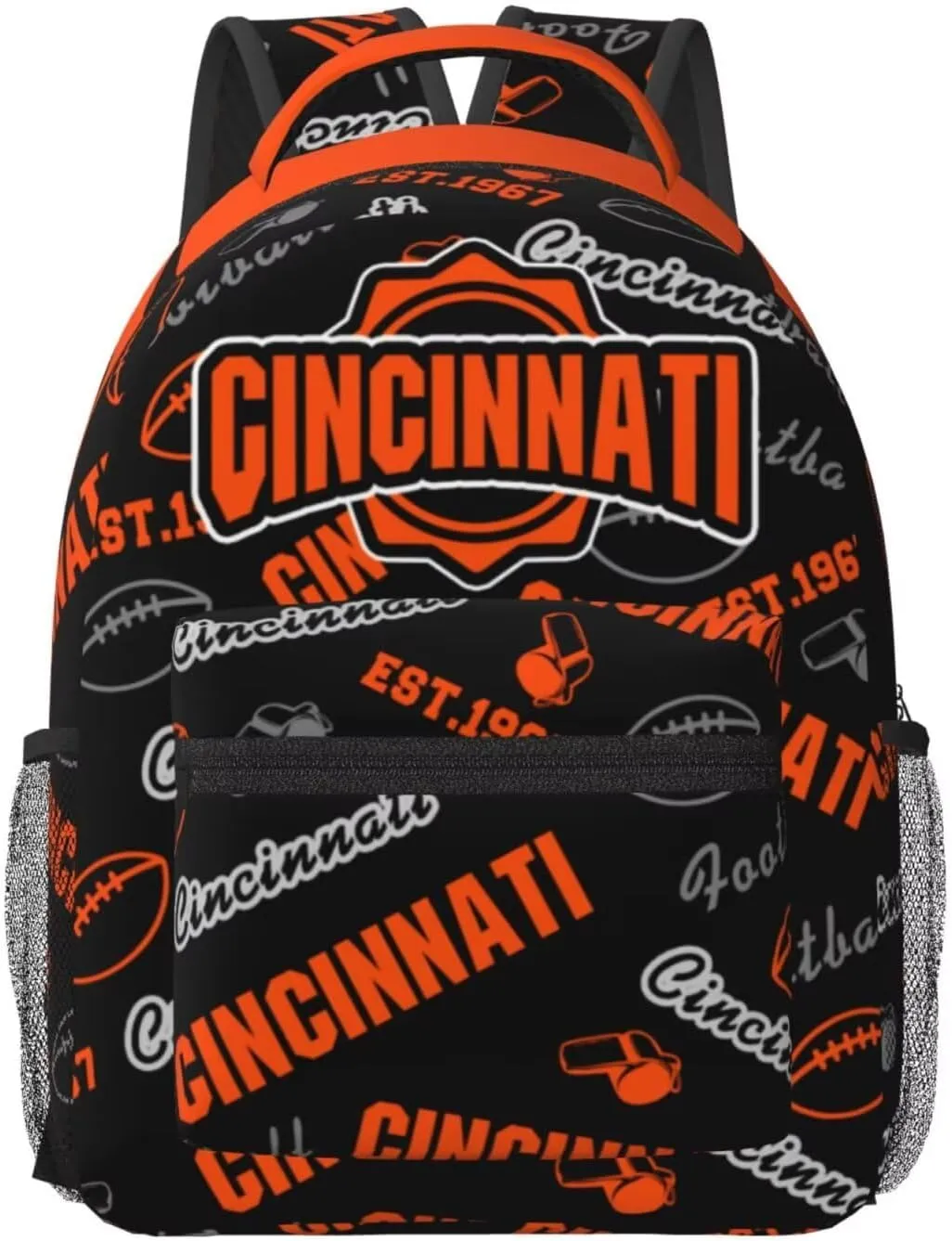 Cincinnati Backpack for Boys Girls, Sports Backpack,Suitable For School Use,Gift For Men Women Fans