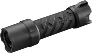 COAST® POLYSTEEL® 400 440 Lumen PURE BEAM® Focusing LED Flashlight with TWIST FOCUS™ and Stainless Steel Core, Black
