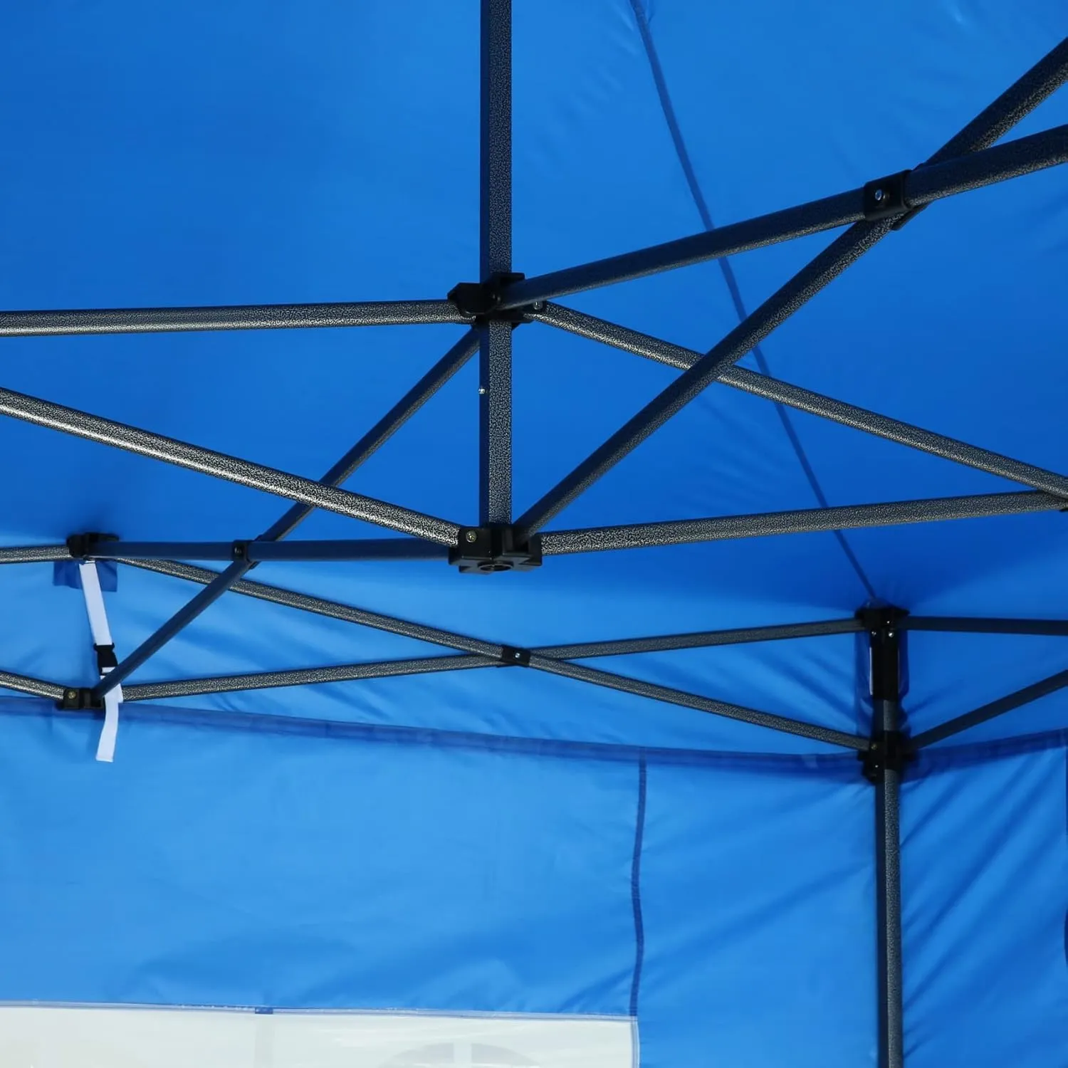 COBIZI 10x10 Pop Up Canopy Tent 10x10 Canopy with 4 Sidewalls Waterproof Heavy Duty Commercial Canopy Tent for Parties Outdoor Tent Garden Gazebo Tent, Carry Bag with Wheel(10x10ft, Gray)