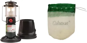 Coleman QuickPack Deluxe  1000 Lumens Propane Lantern Bundle with Carry Case and 4-Pack Mantles for Fueled Lanterns