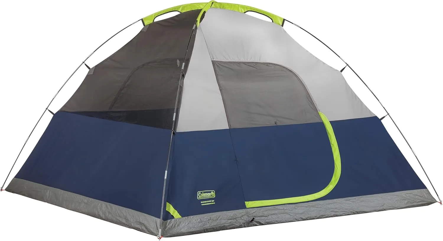 Coleman Sundome Camping Tent 2/3/4/6 Person Dome Tent with Quick Setup