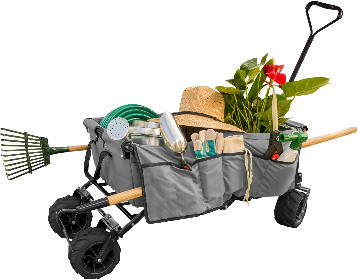 Creative Outdoor Original Folding Wagon All-Terrain Wheels