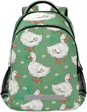 Cute Ducks Design Waterproof Backpack - Casual Outdoor Sports Daypack with Ergonomic Shoulder Straps#333