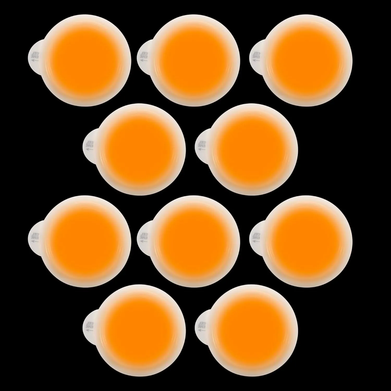 Cyalume - 9-42730PF ChemLight Military Grade LightShape Circle Marker Chemical Light Sticks, Orange, 4 Hour Duration (Pack of 10)