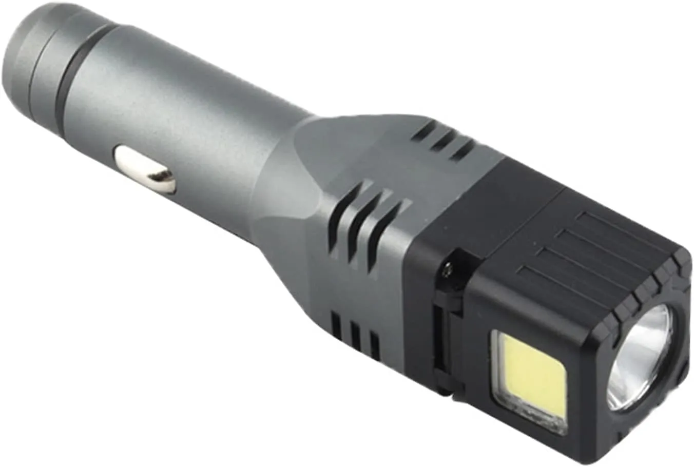 DAGIJIRD LED Flashlight Mini Car Chargeable Lantern Torch Light Built-in Lithium Battery Car Cigarette Lighter Socket Light