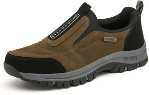Dallader Men's Comfortable Waterproof Orthopedic Walking Shoes, Comfort and Durability for Hiking and Everyday Wear