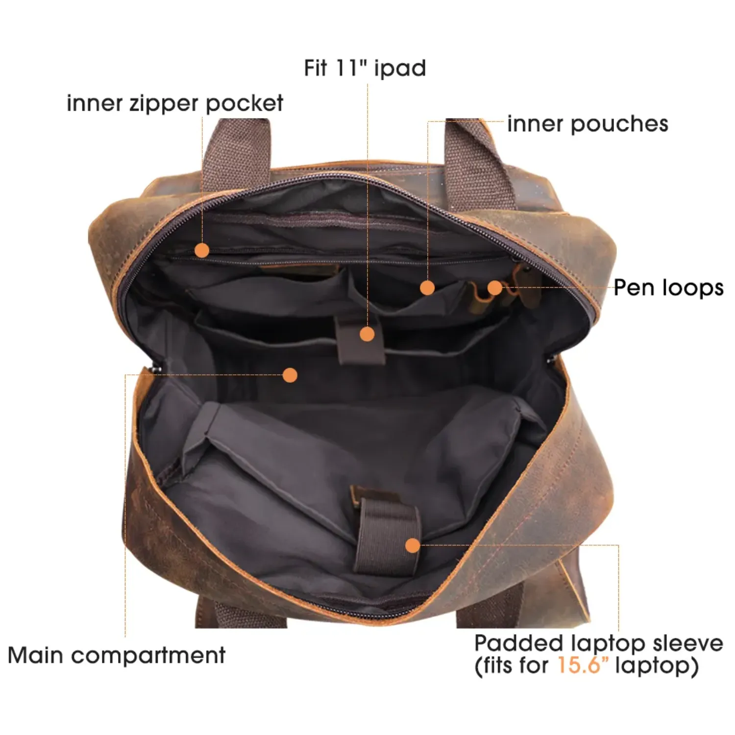 Davos | Laptop Backpack for Travel and Hiking