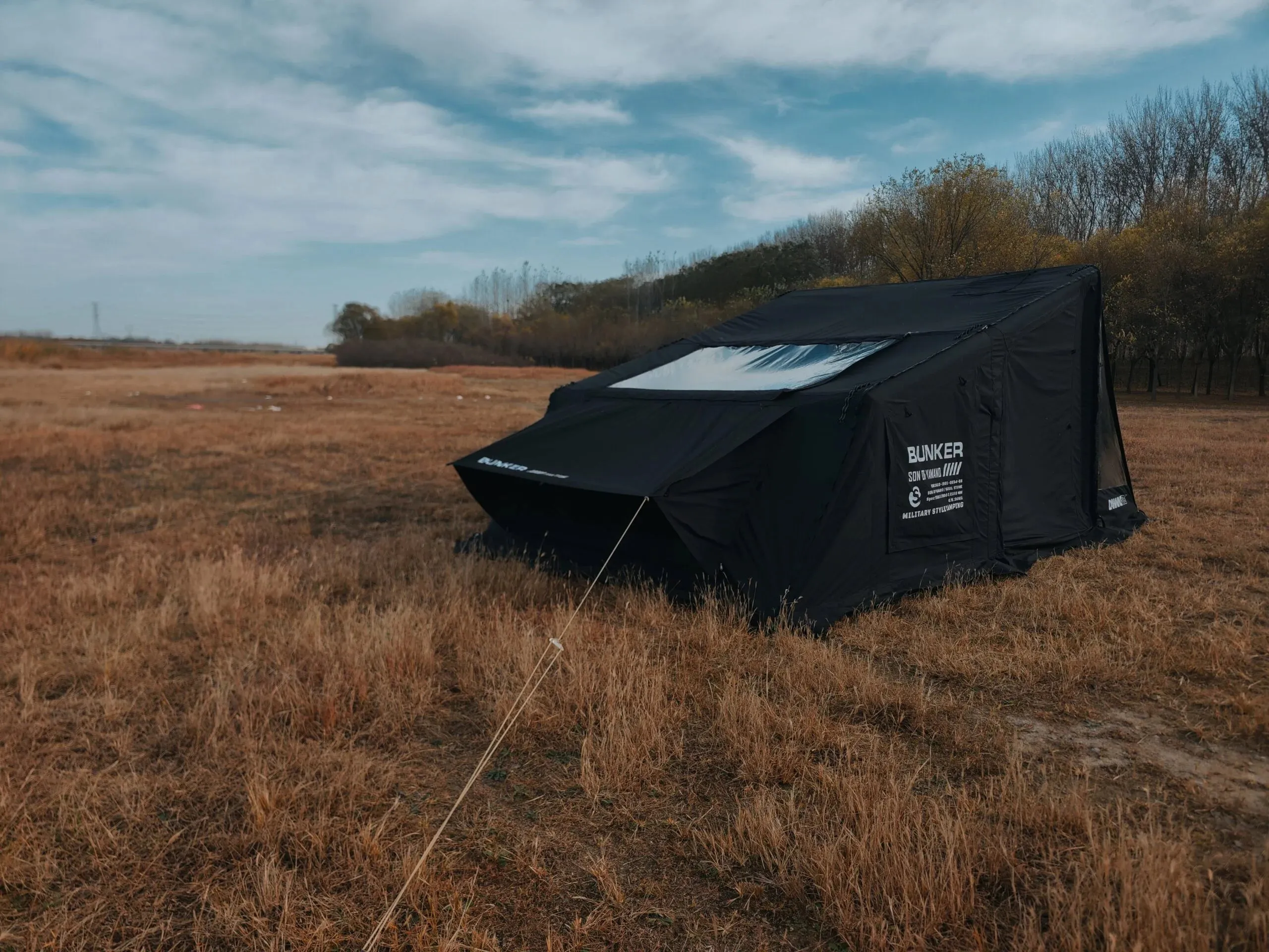 Dawning Fire Bunker 2-4 person Tent - Green