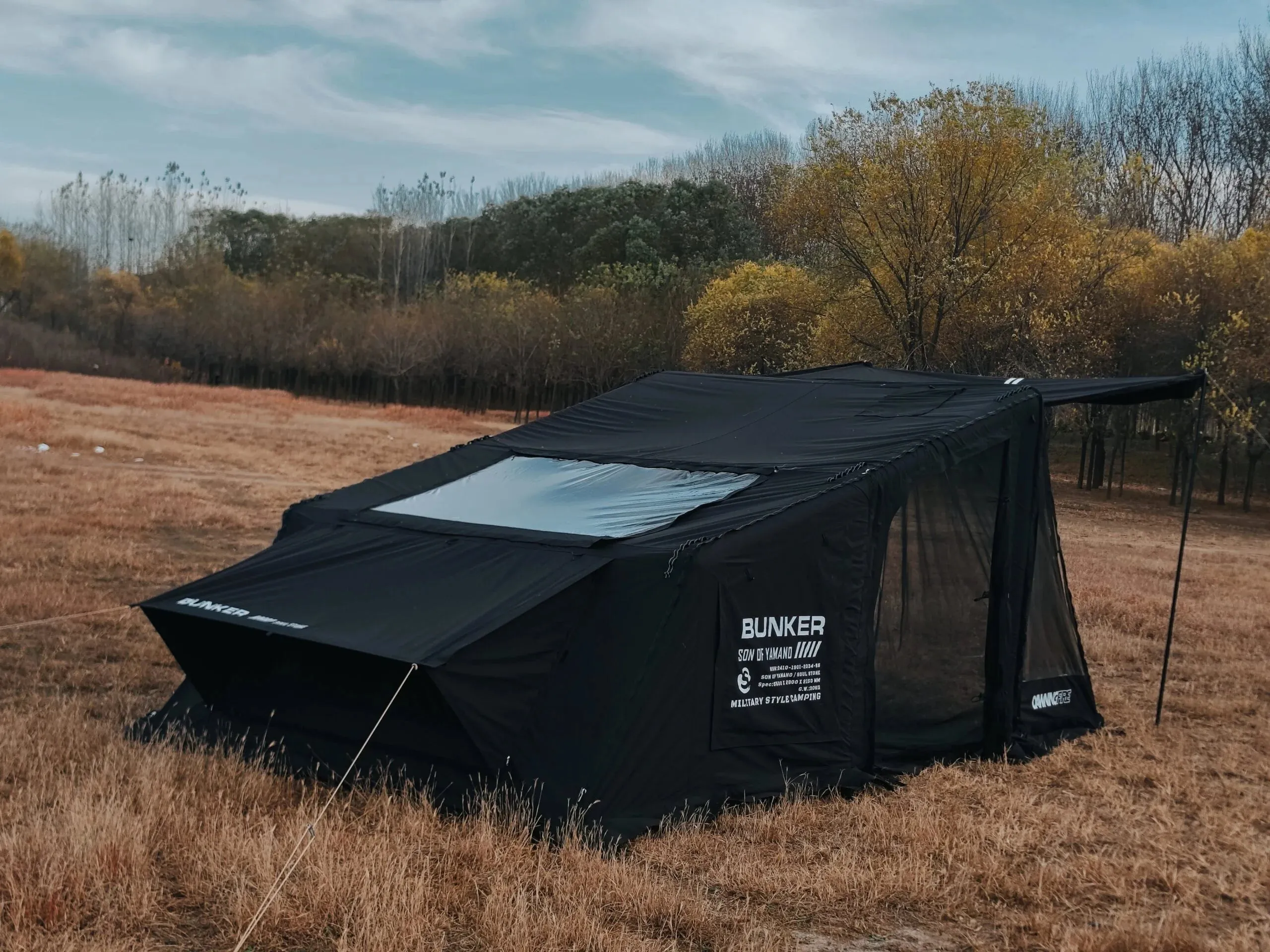 Dawning Fire Bunker 2-4 person Tent - Green