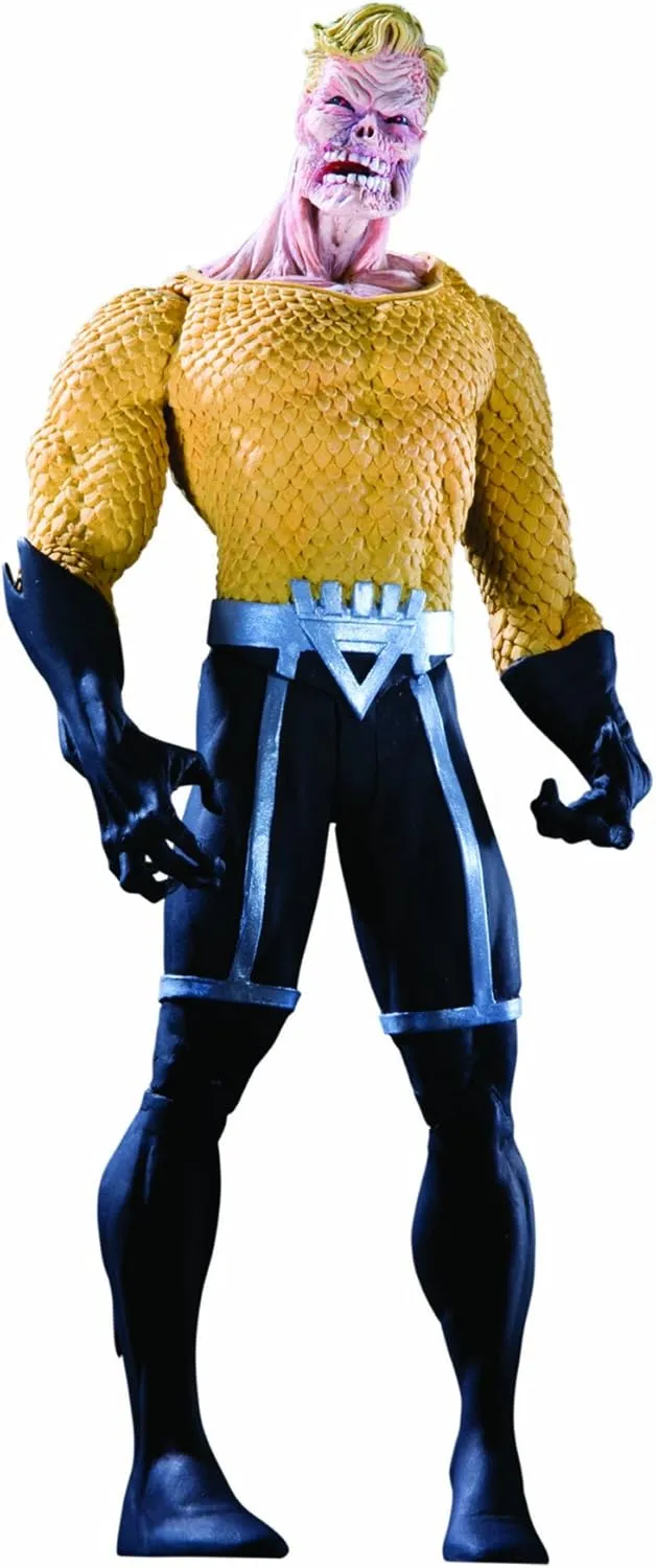 DC Direct Blackest Night: Series 3: Black Lantern Aquaman Action Figure