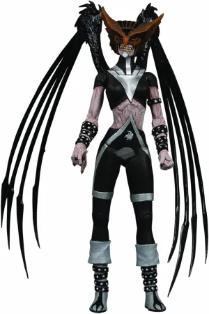 DC Direct Blackest Night: Series 6: Black Lantern Hawkgirl Action Figure