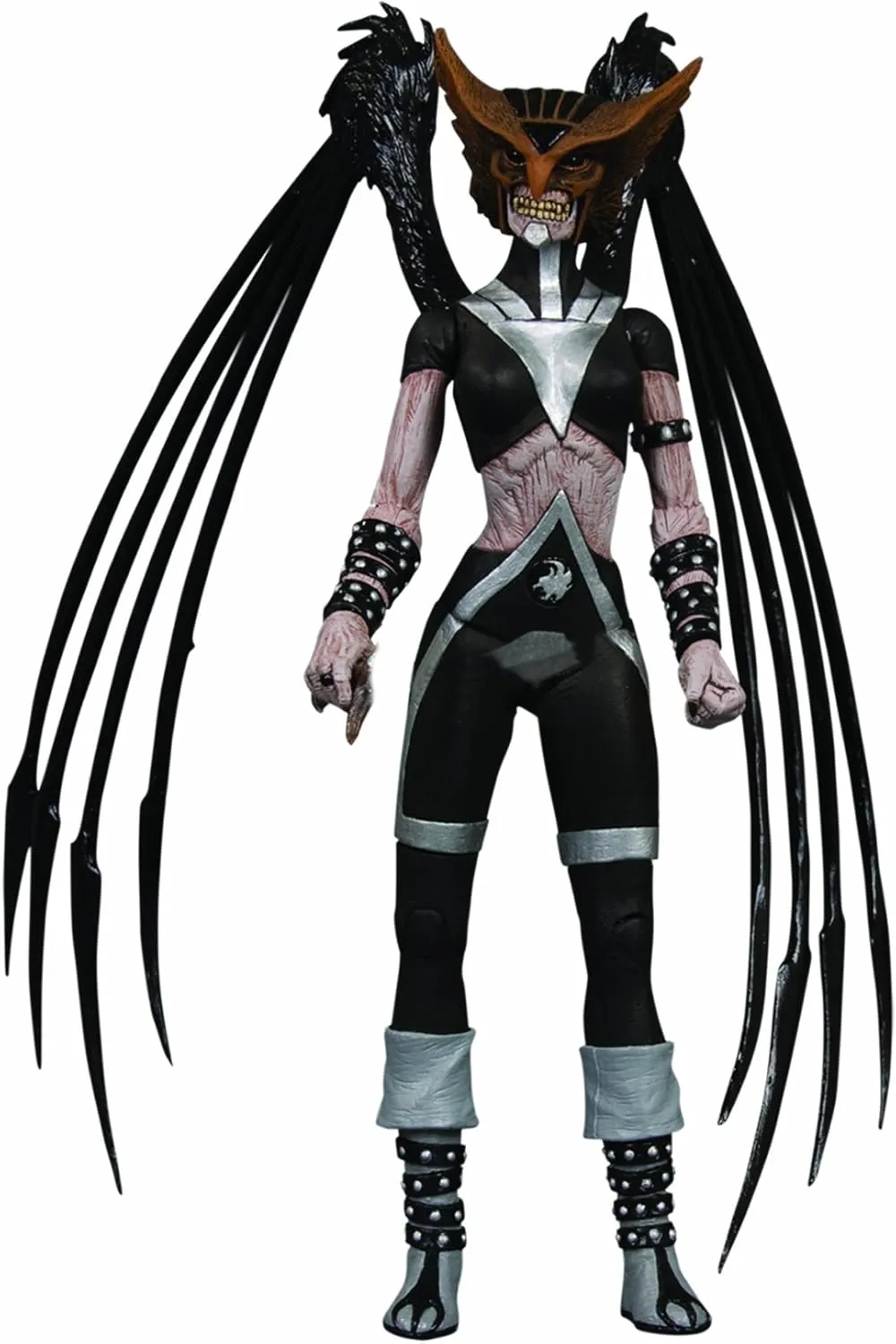 DC Direct Blackest Night: Series 6: Black Lantern Hawkgirl Action Figure