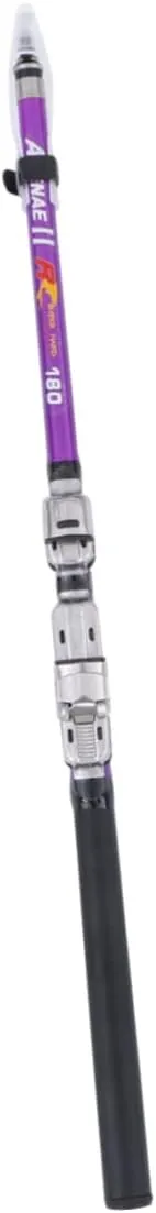 DECHOUS 1Pc Portable Telescopic Fishing Rod Lightweight Retractable Sea Fishing Pole with Soft Tail Design Comfortable Grip Durable Construction for Travel and Outdoor Fishing