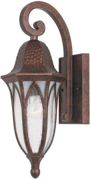 Designers Fountain 20611-BAC Berkshire Outdoor Wall Lantern Sconce, Burnished Antique Copper