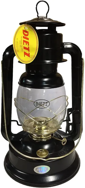 Dietz #90 D-Lite Oil Burning Lantern Black and Gold