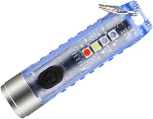 DOITOOL 1 Set Keychain Flashlight Camping Flashlight High Lumens Flashlight Outdoor Lighting Tool Portable