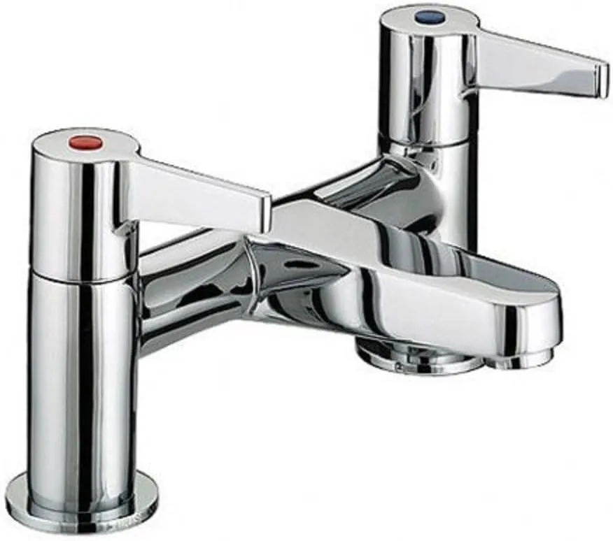 DUL BF C Design Utility Lever Bath Filler - Chrome Plated
