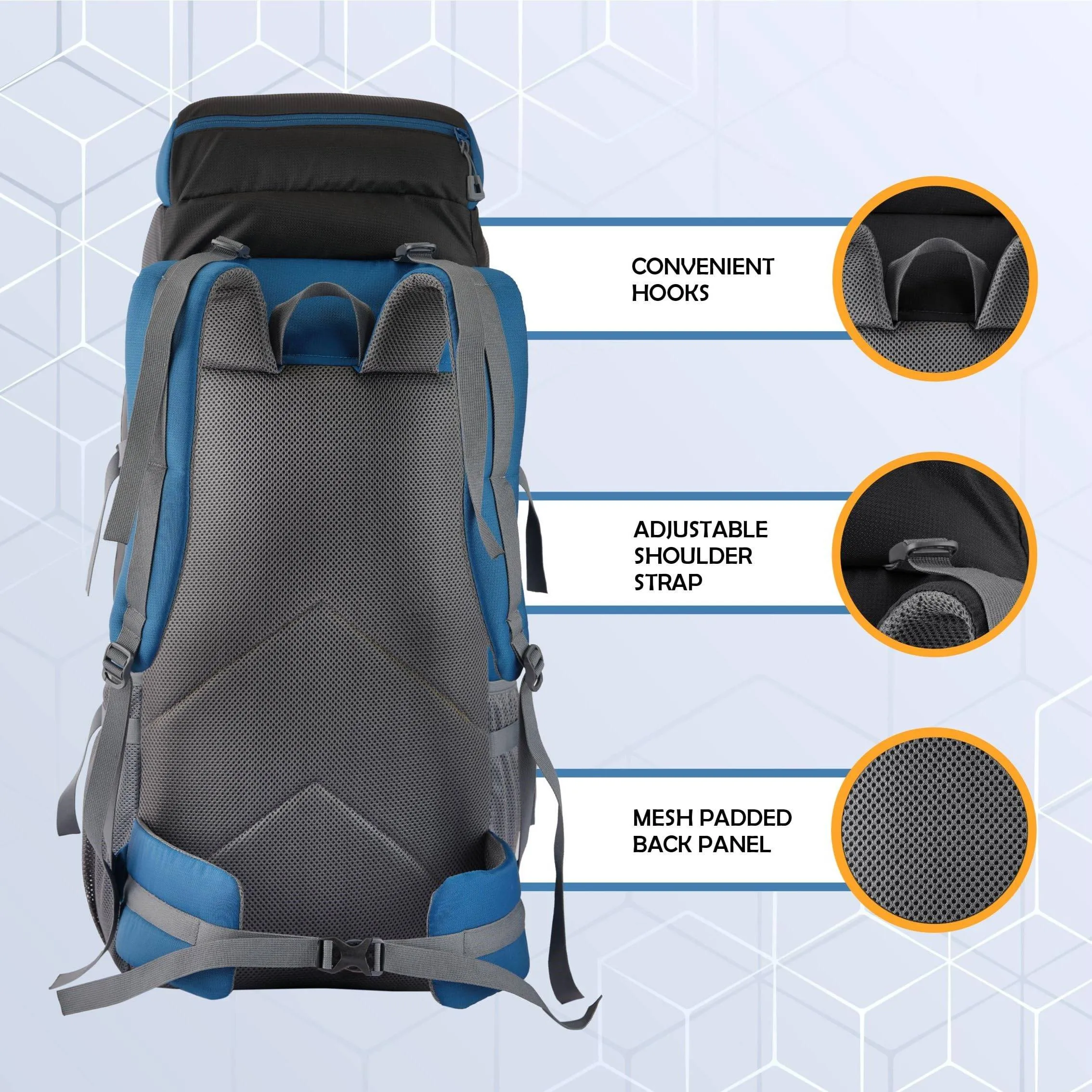 EMBER-60 Backpack - Englishblue (Clearance Sale)