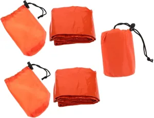 Emergency Bivy Sack 3 Set Thermal Sleeping Bag Portable Outdoor Sleeping Gear Waterproof Camping Emergency Bag