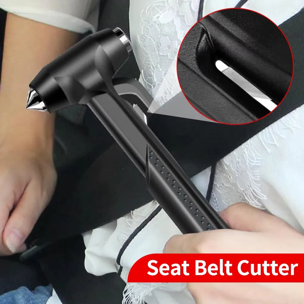 Emergency Car Safety Hammer Glass Window Breaker Cutting Seat Belt Auto Self-Help Escape Portable Survival Tools Accessories