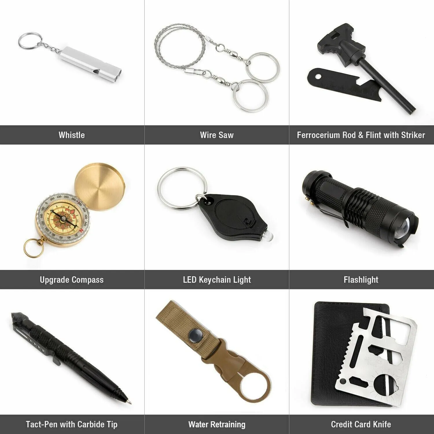 Emergency in Countdown deal Survival Camping 14 Outdoor Gear Kit 1 Super affordable And Safety