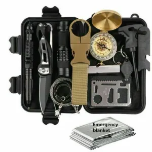Emergency in Countdown deal Survival Camping 14 Outdoor Gear Kit 1 Super affordable And Safety