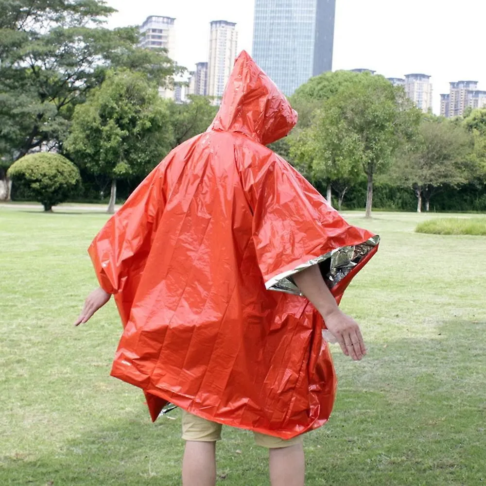 Emergency Rain Poncho , Ultra -light Waterproof Emergency Ceiling
