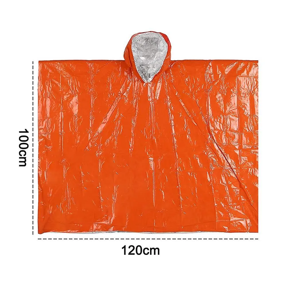 Emergency Rain Poncho , Ultra -light Waterproof Emergency Ceiling
