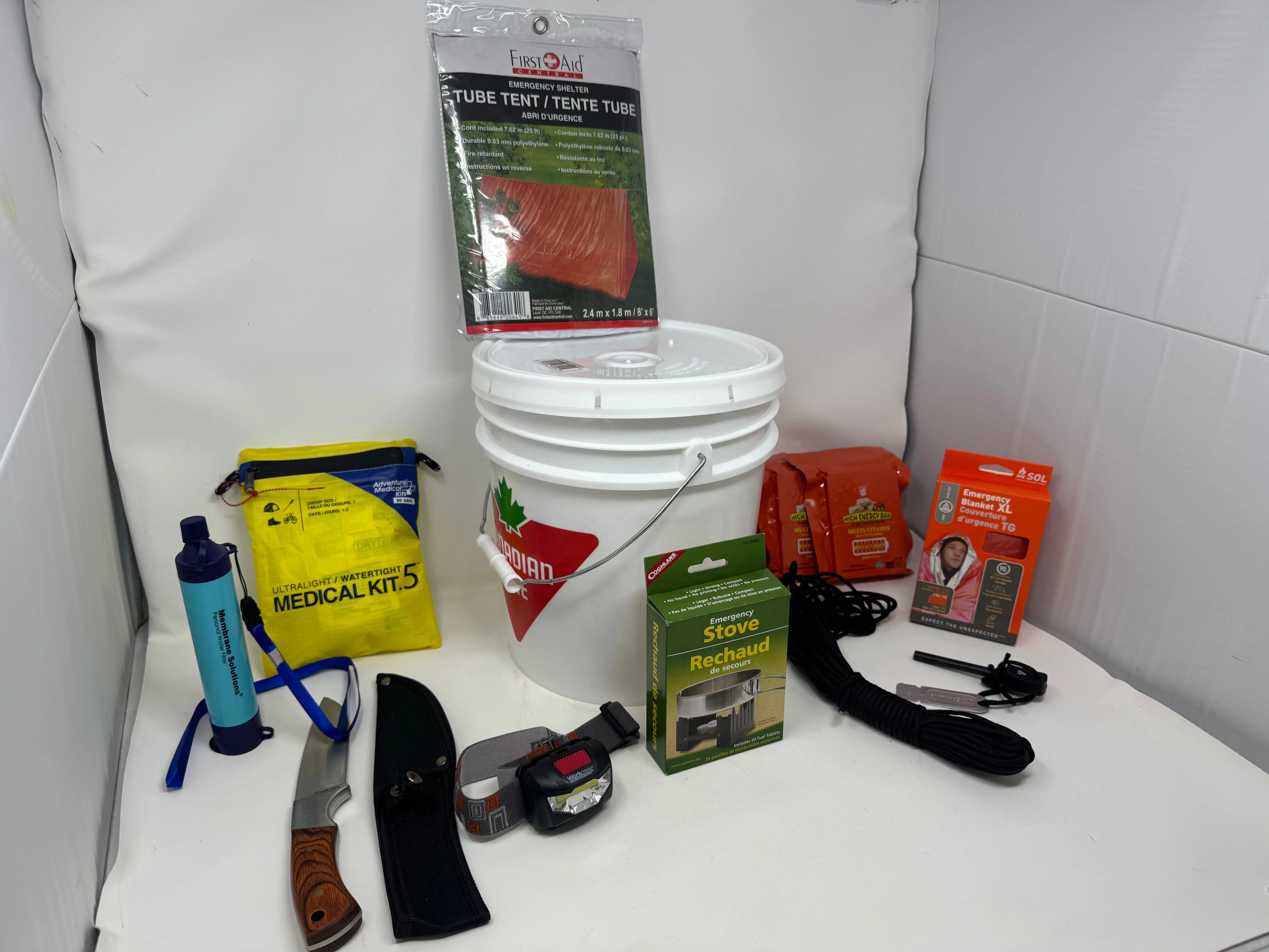 Emergency Survival Kit – Prepper Supply Cache for Bug Out, Off-Grid & Long-Term Prepping