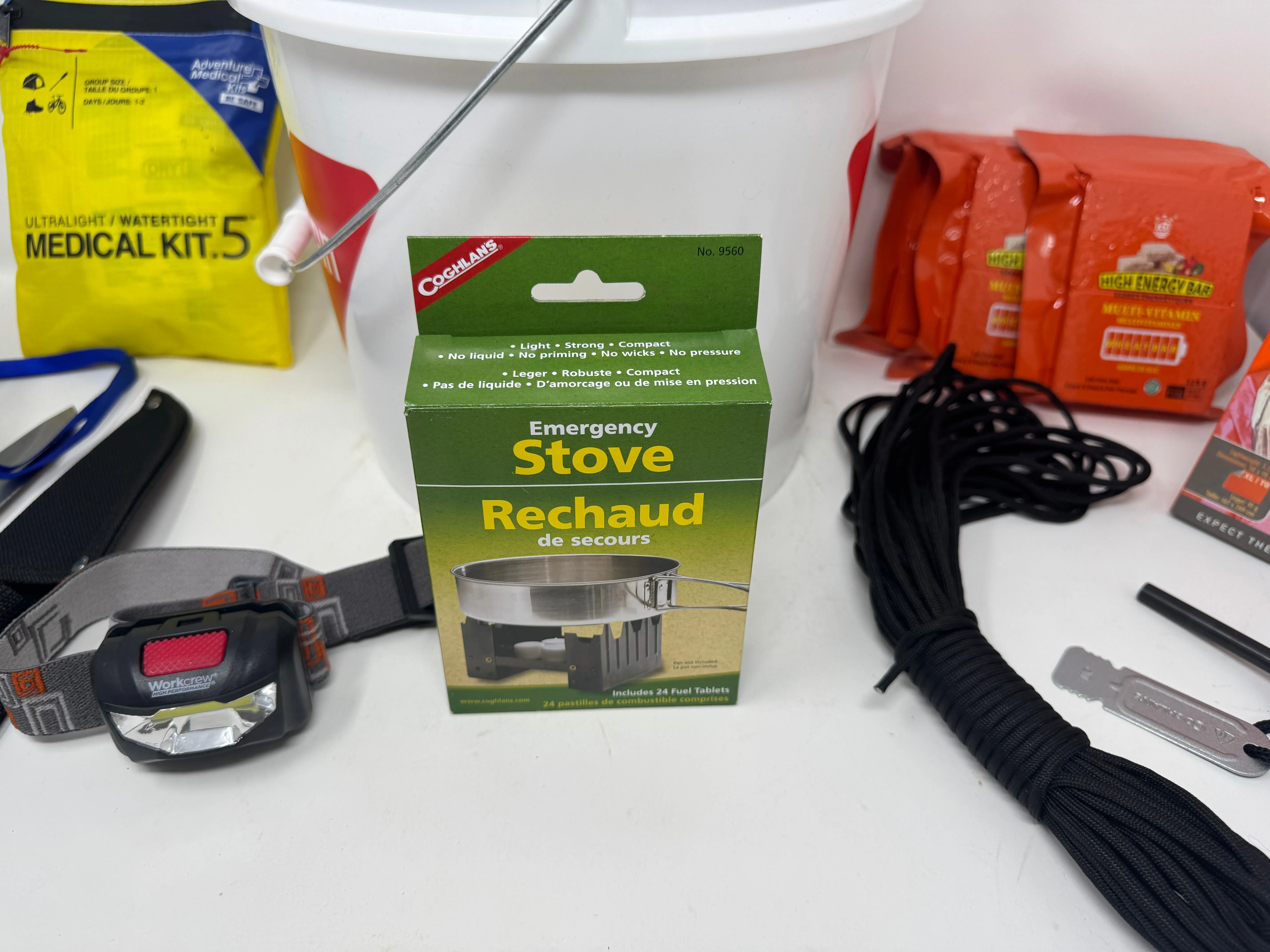 Emergency Survival Kit – Prepper Supply Cache for Bug Out, Off-Grid & Long-Term Prepping